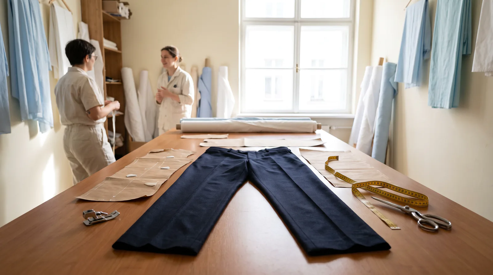 Как сшить мужские брюки: выкройка, крой и пошив пошагово