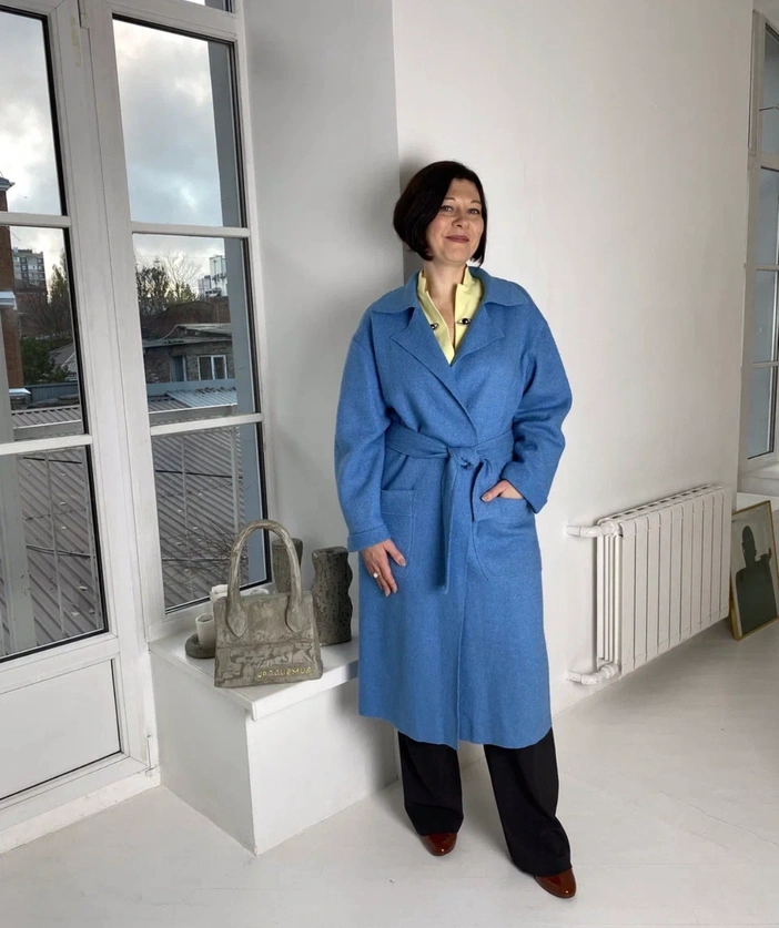 Результат мастер-класса — жакет-пальто 2