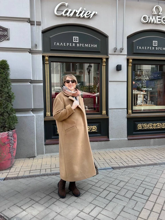 Результат мастер-класса — жакет-пальто 5